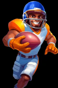 Personaggio Pistolo per la sezione Football americano